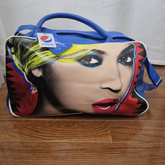 Beyonce Pepsi Rare Collab Duffle Shoulder Bag Destiny's Child Super Fan Gift - Picture 14 of 14